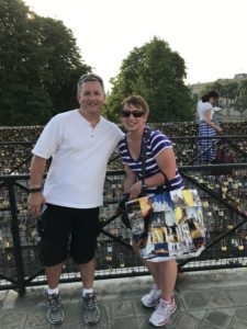 Kenn and Melissa Hall at Lock Bridge