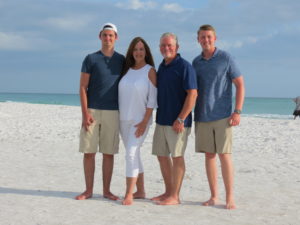 Armstrong Family in Siesta Key, Florida